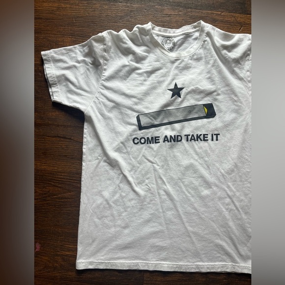 Men's Shithead Steve T-Shirt Black Spell-Out M 2A Compact EDC CC USA Gadsden - Picture 4 of 10